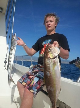 Well done - Philip Neugebauer from Germany on the Cavalier Cavalier & Blue Marlin Sport Fishing Gran Canaria