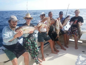 Great Catch - Happy together on the Cavalier Cavalier & Blue Marlin Sport Fishing Gran Canaria