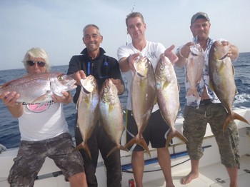 Happy Anglers on the boat Cavalier Cavalier & Blue Marlin Sport Fishing Gran Canaria