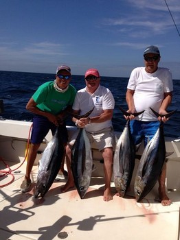 Bien hecho - Buena captura en el barco Cavalier Pesca Deportiva Cavalier & Blue Marlin Gran Canaria