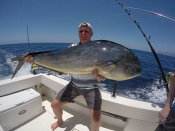 Dorado - Roelof Reitsma from Holland on the Cavalier Cavalier & Blue Marlin Sport Fishing Gran Canaria