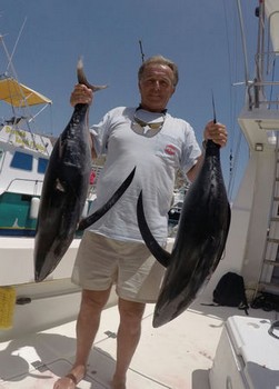 Albacores - Bep Charite from Holland Cavalier & Blue Marlin Sport Fishing Gran Canaria