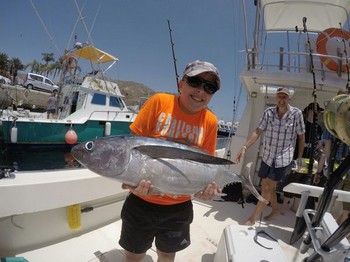 Happy Toben - Nice catch Toben !!! Cavalier & Blue Marlin Sport Fishing Gran Canaria