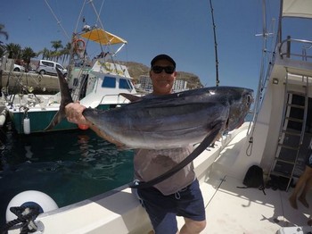 Albacore Tuna - Good job Keith !! Cavalier & Blue Marlin Sport Fishing Gran Canaria