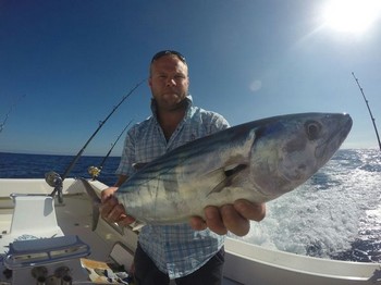 North Atlantic Bonito caught by Peter Nillson from Sweden Cavalier & Blue Marlin Sport Fishing Gran Canaria