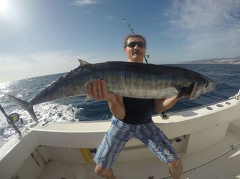 Wahoo caught by Jurgen Ertl on the boat Cavalier Cavalier & Blue Marlin Sport Fishing Gran Canaria