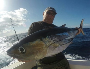 Albacore Tuna caught by Ken from England Cavalier & Blue Marlin Sport Fishing Gran Canaria