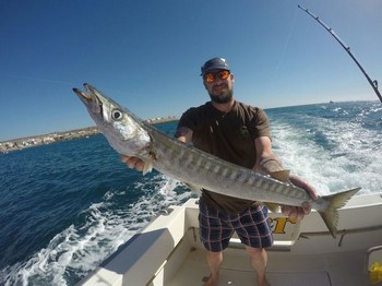 Barracuda - Well done Greg Young Cavalier & Blue Marlin Sport Fishing Gran Canaria