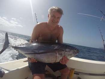 Albacore tonfisk - Zbignieis Tyburskii från Polen Cavalier & Blue Marlin Sport Fishing Gran Canaria