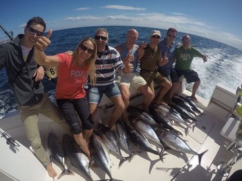 Herzliche Glückwünsche Cavalier & Blue Marlin Sportfischen Gran Canaria