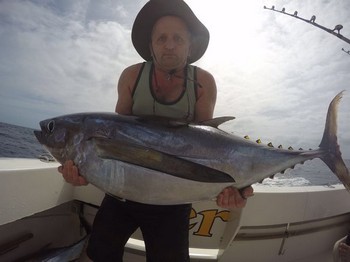 Albacore - Greg Keir aus Großbritannien Cavalier & Blue Marlin Sportfischen Gran Canaria