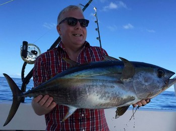 Big Eye Tuna  caught by Jess Wittus Hansen from Denmark Cavalier & Blue Marlin Sport Fishing Gran Canaria