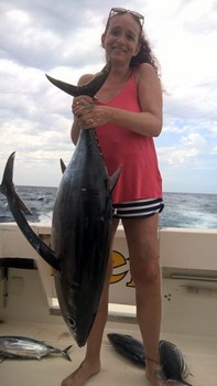 Albacore Tuna caught by Alisen Greig Cavalier & Blue Marlin Sport Fishing Gran Canaria