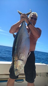 Albacore Tuna caught by luc Destuyver from Belgium Cavalier & Blue Marlin Sport Fishing Gran Canaria