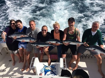 The Larsen Family from Denmark Cavalier & Blue Marlin Sport Fishing Gran Canaria