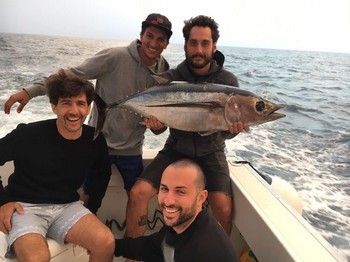 Albacore Tuna caught by Beta  Ojeda from Spain Cavalier & Blue Marlin Sport Fishing Gran Canaria
