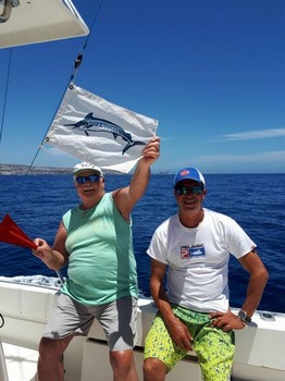 Congratulations Cavalier & Blue Marlin Pesca sportiva Gran Canaria