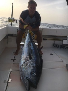 Big Eye Tuna caught by Sander Vos from Holland Cavalier & Blue Marlin Sport Fishing Gran Canaria