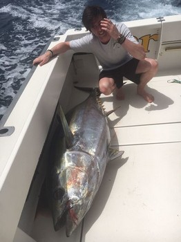 130 kg Big Eye Tuna Cavalier & Blue Marlin Sport Fishing Gran Canaria