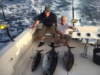 Nice Catch - Hans & Winfried from Germany Cavalier & Blue Marlin Sport Fishing Gran Canaria