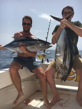 Albacore Tuna - Well done guys, congratulations Cavalier & Blue Marlin Sport Fishing Gran Canaria