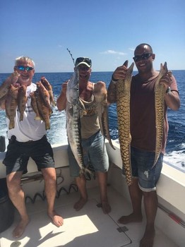 Happy together - Satisfied anglers Cavalier & Blue Marlin Sport Fishing Gran Canaria