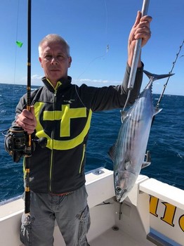 North Atlantic Bonito caught by Dirk Kreuzenbeck Cavalier & Blue Marlin Sport Fishing Gran Canaria