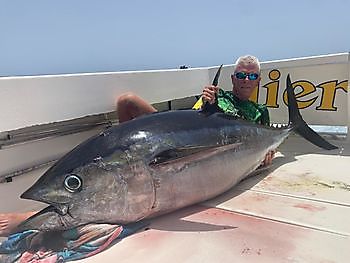 Alweer  enorme Grootoogtonijn Cavalier & Blue Marlin Sport Fishing Gran Canaria