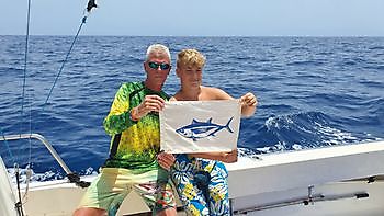 Alweer  enorme Grootoogtonijn Cavalier & Blue Marlin Sport Fishing Gran Canaria
