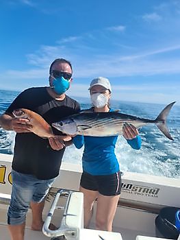 Bonito del Atlántico Norte + Pargo Rojo Cavalier & Blue Marlin Sport Fishing Gran Canaria