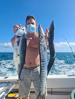 Barracuda en Atlantische Bonito Cavalier & Blue Marlin Sport Fishing Gran Canaria