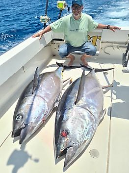 Cavalier caught 2/2 on Big Eye Tuna Cavalier & Blue Marlin Sport Fishing Gran Canaria