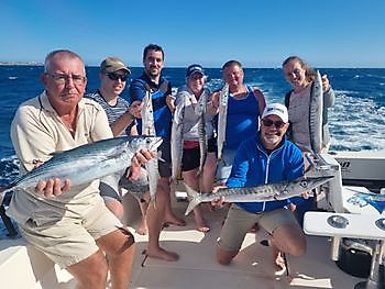 Gefeliciteerd, goed gedaan jongens Cavalier & Blue Marlin Sport Fishing Gran Canaria