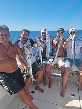 Goed gedaan, mooie vangst jongens Cavalier & Blue Marlin Sport Fishing Gran Canaria