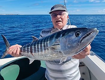 Goed gedaan John, mooie vangst Cavalier & Blue Marlin Sport Fishing Gran Canaria