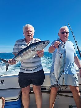 John & Allan, twee hele goede vrienden Cavalier & Blue Marlin Sport Fishing Gran Canaria