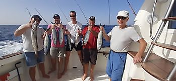 Satisfied anglers Cavalier & Blue Marlin Sport Fishing Gran Canaria