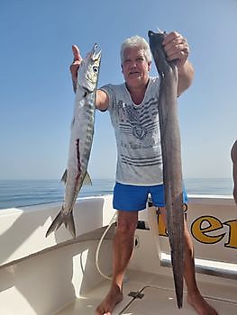 Barracuda and Moray eel Cavalier & Blue Marlin Sport Fishing Gran Canaria