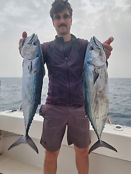 2 Noord-Atlantische Bonito_s Cavalier & Blue Marlin Sport Fishing Gran Canaria