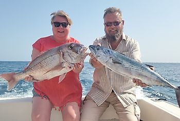 Gefeliciteerd mannen, goed gedaan Cavalier & Blue Marlin Sport Fishing Gran Canaria