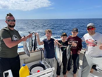 Goede vangst jongens Cavalier & Blue Marlin Sport Fishing Gran Canaria