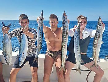 Mooie vangst jongens Cavalier & Blue Marlin Sport Fishing Gran Canaria