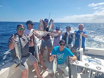 Gefeliciteerd mannen, goed gedaan Cavalier & Blue Marlin Sport Fishing Gran Canaria