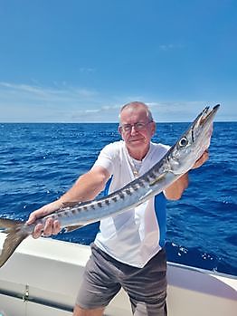 Mooie Barracuda, Klaas Cavalier & Blue Marlin Sport Fishing Gran Canaria