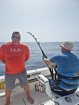 Twee vrienden Cavalier & Blue Marlin Sport Fishing Gran Canaria