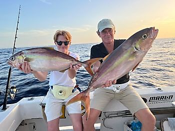 Vader & zoon Roos uit Zweden Cavalier & Blue Marlin Sport Fishing Gran Canaria