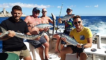 Nöjda sportfiskare Cavalier & Blue Marlin Sport Fishing Gran Canaria
