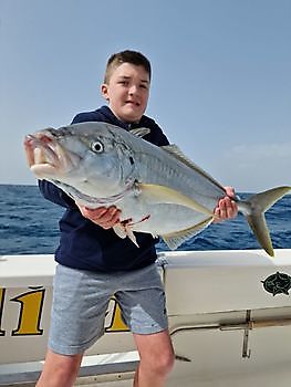 Mooie vangst, gefeliciteerd jongen Cavalier & Blue Marlin Sport Fishing Gran Canaria
