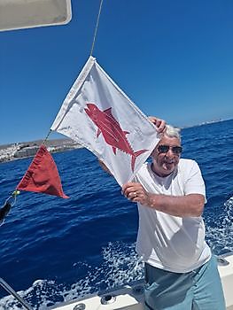 Gefeliciteerd Michael Swift Cavalier & Blue Marlin Sport Fishing Gran Canaria