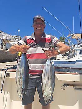 Skipjack tuna's Cavalier & Blue Marlin Sport Fishing Gran Canaria